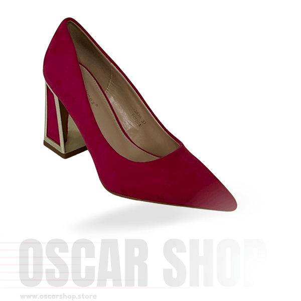 Escarpin talon luxueux