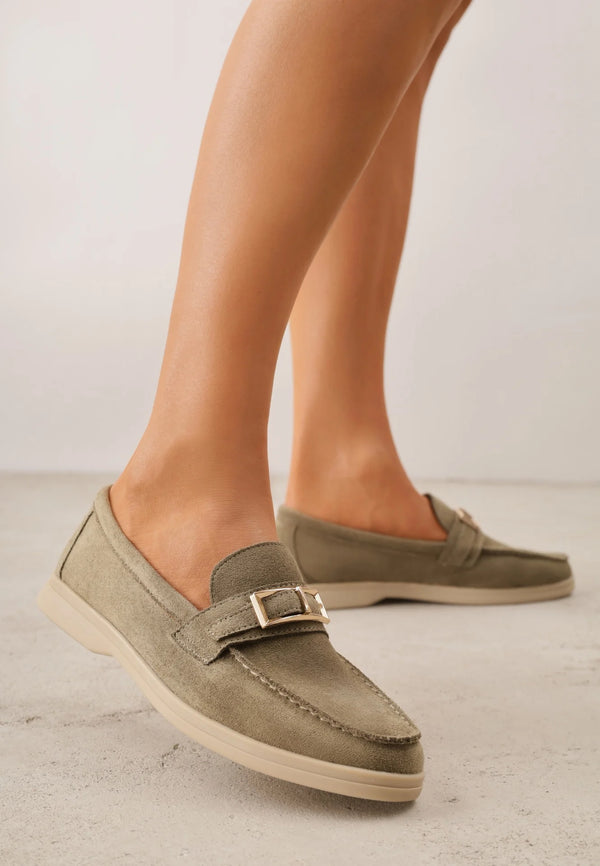 Mocassin Raffiné Doré