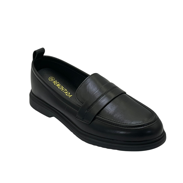 Mocassin femme à bride