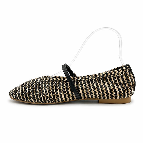 Ballerines tressées élégantes