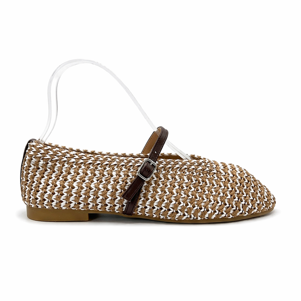 Ballerines tressées élégantes