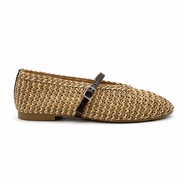 Ballerines tressées élégantes