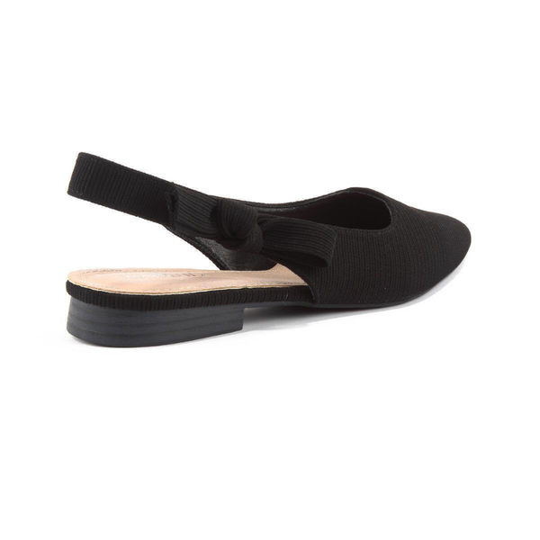 Ballerines slingback à bout pointu
