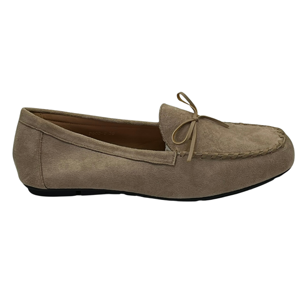 mocassin a lacet femme