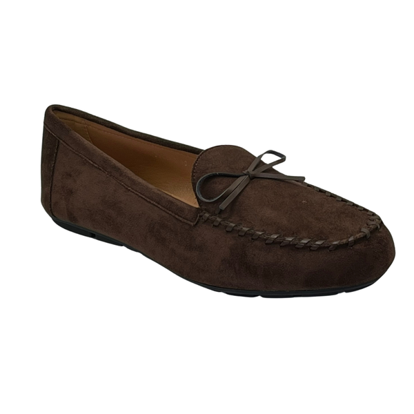 mocassin a lacet femme