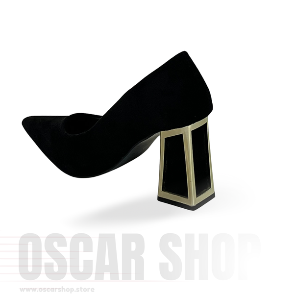 Escarpin talon luxueux