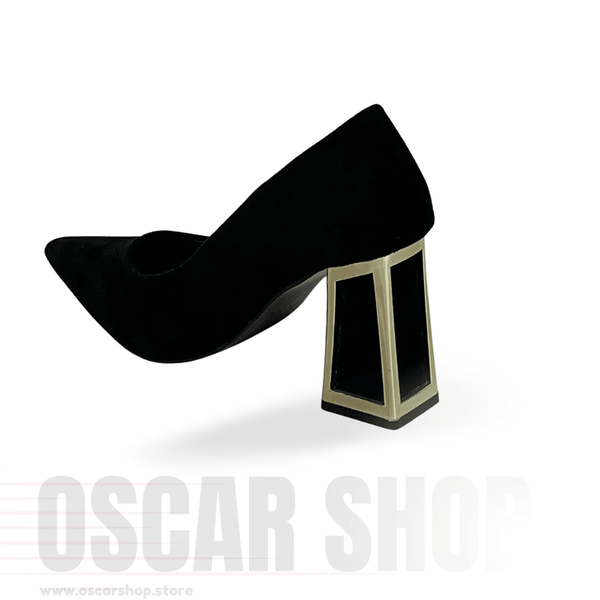 Escarpin talon luxueux