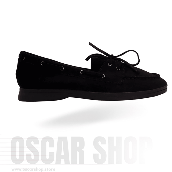 Mocassin bateau en suède souple