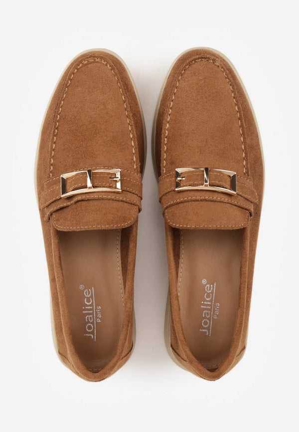 Mocassin Raffiné Doré