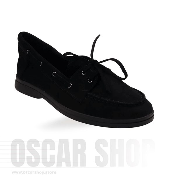 Mocassin bateau en suède souple