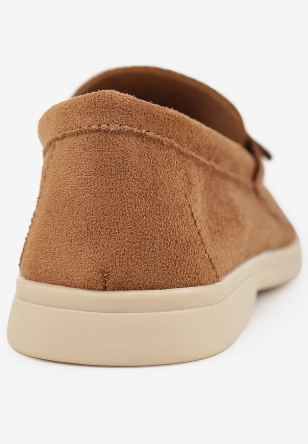 Mocassin Raffiné Doré