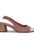 Escarpins Slingback à Talons Bloc Élégants et Confortables