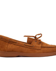 Mocassin bateau en suède souple