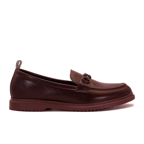 Mocassin classique à chaîne décorative