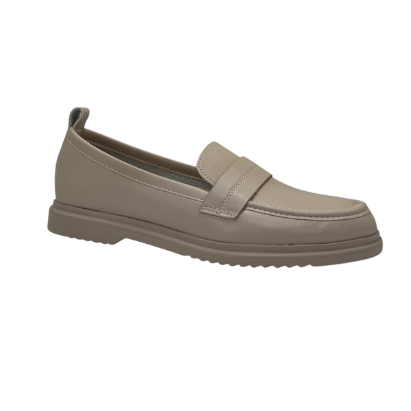 Mocassin femme à bride