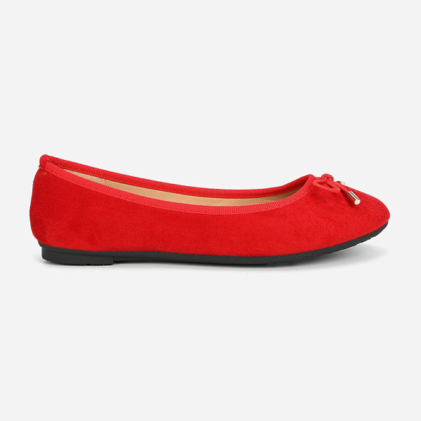 Ballerines Rouge Élégance