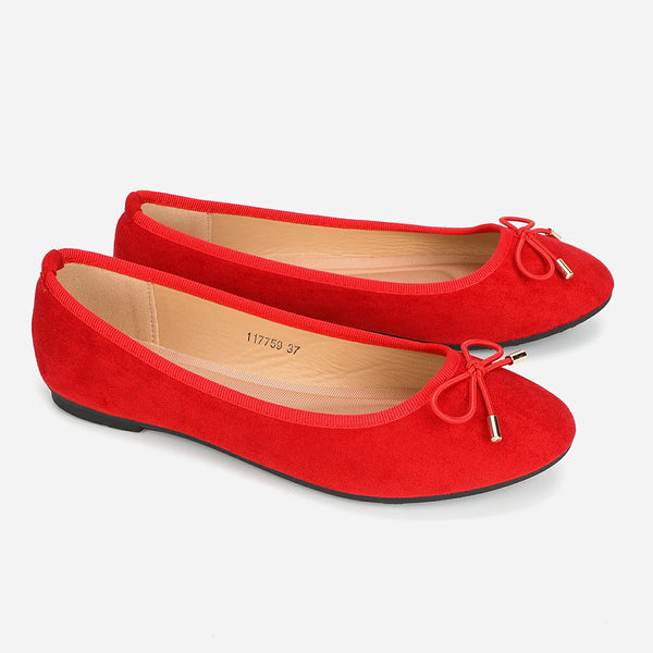 Ballerines Rouge Élégance