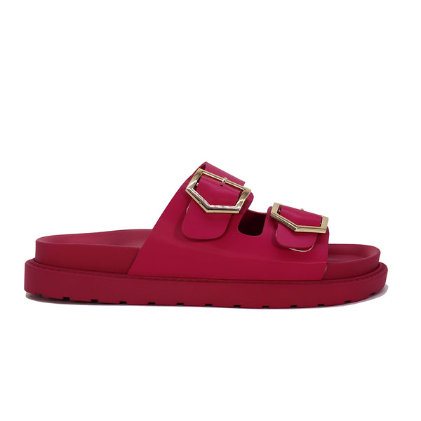 Mule boucle structurée