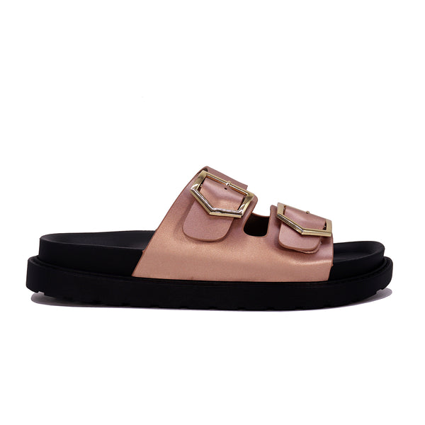 Mule boucle structurée