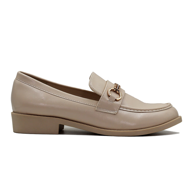 Mocassin classique avec détail métallique