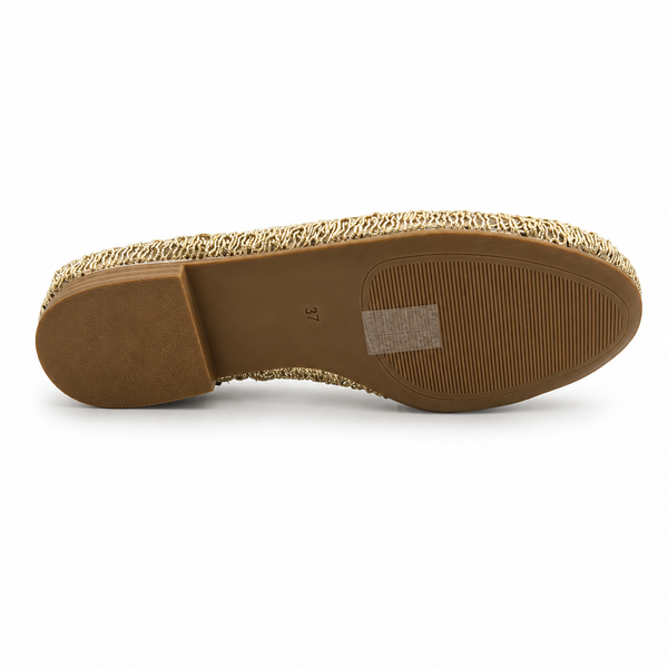 Ballerines Tressées Chic