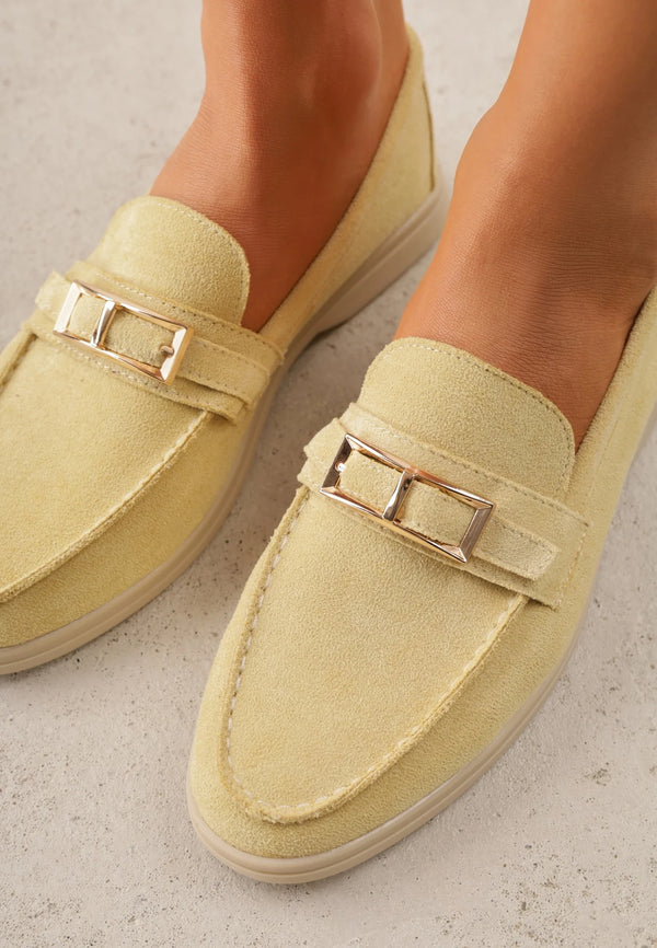 Mocassin Raffiné Doré