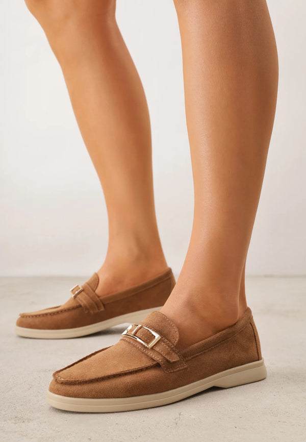 Mocassin Raffiné Doré