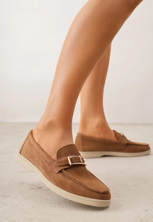 Mocassin Raffiné Doré
