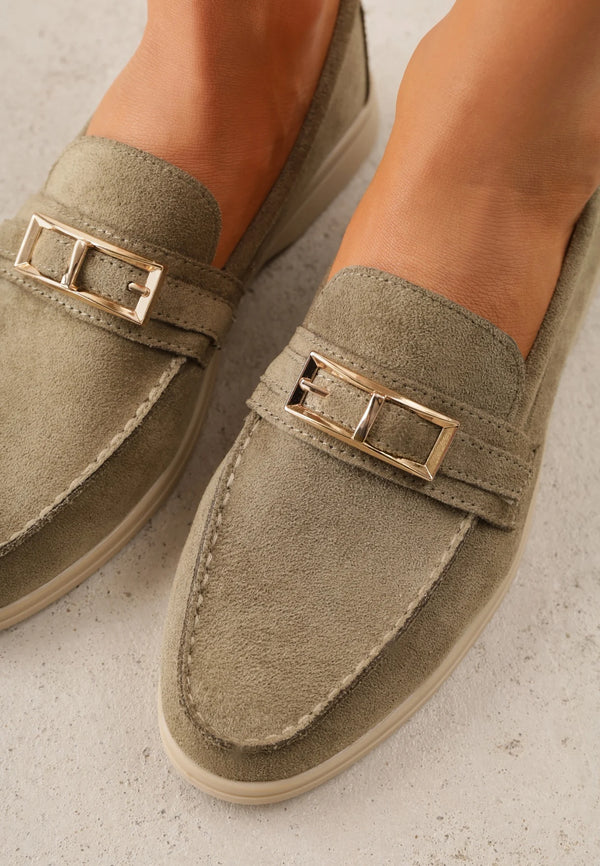 Mocassin Raffiné Doré