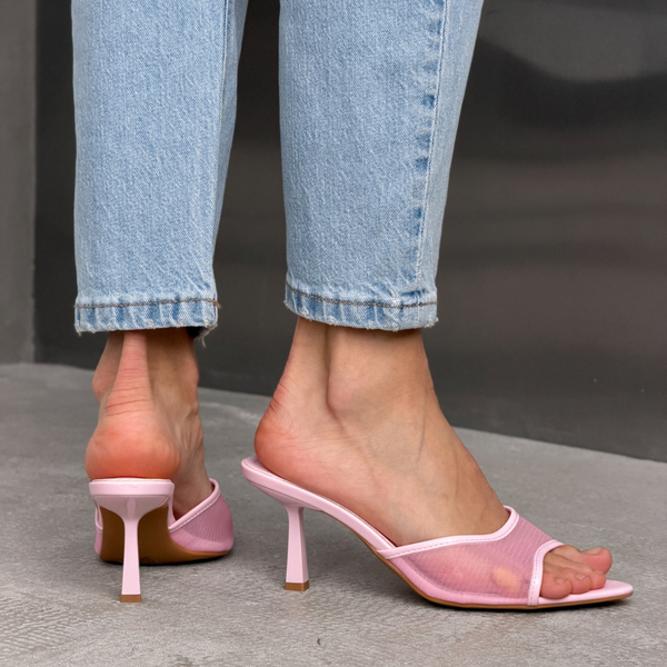Mules Transparents Élégantes