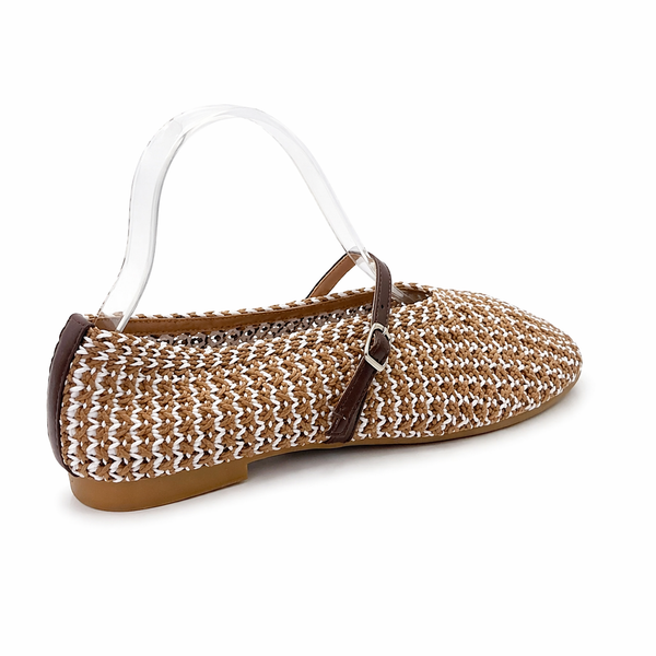 Ballerines tressées élégantes