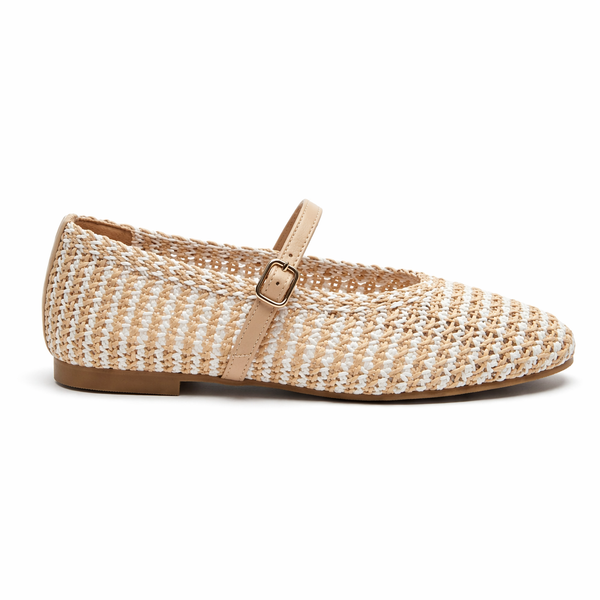 Ballerines tressées élégantes