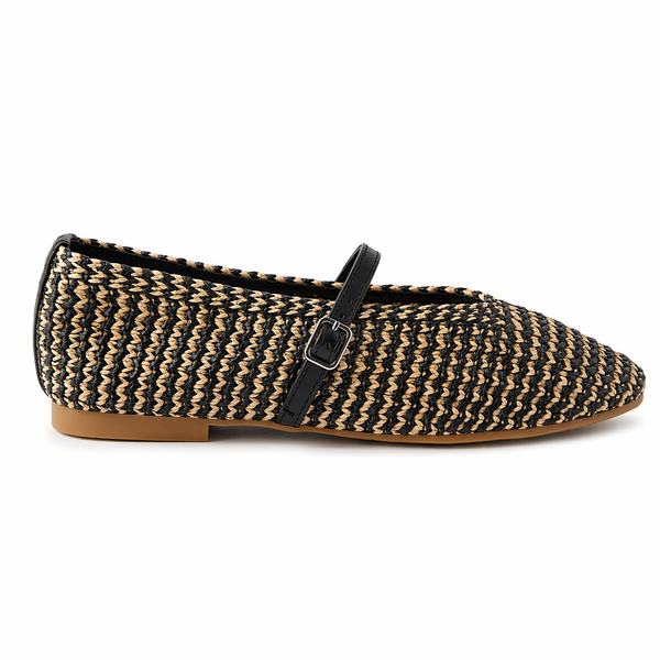 Ballerines tressées élégantes