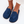 Mocassin femme à bout arrondi finition velours