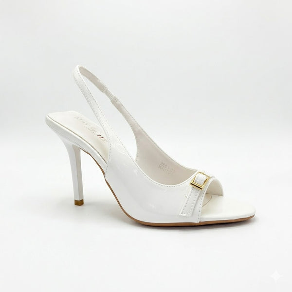 Escarpins slingback vernis