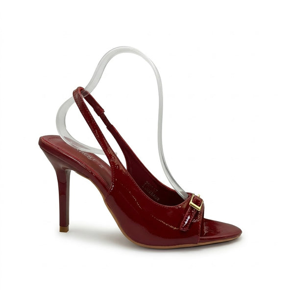 Escarpins slingback vernis