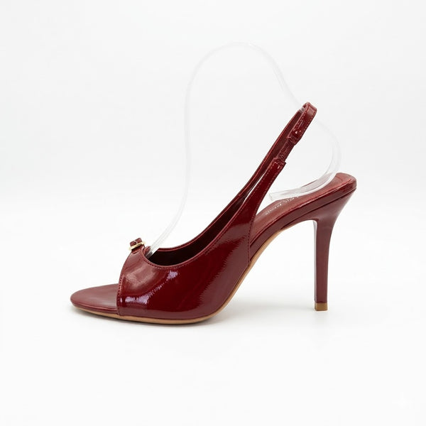 Escarpins slingback vernis