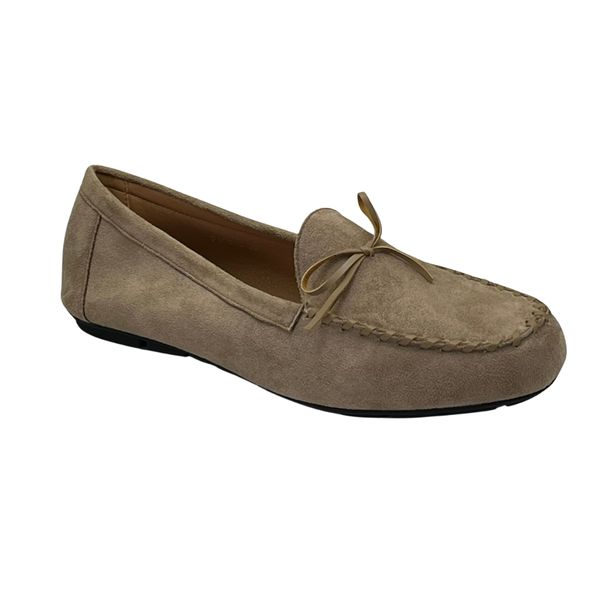 mocassin a lacet femme