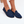 Mocassin femme à bout arrondi finition velours