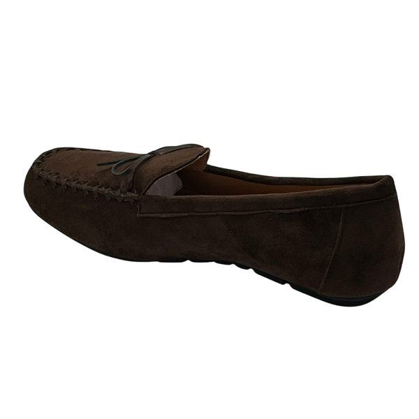 mocassin a lacet femme