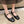 Ballerines vernies à bride fine et boucle dorée