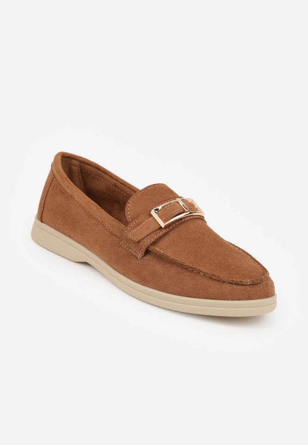 Mocassin Raffiné Doré