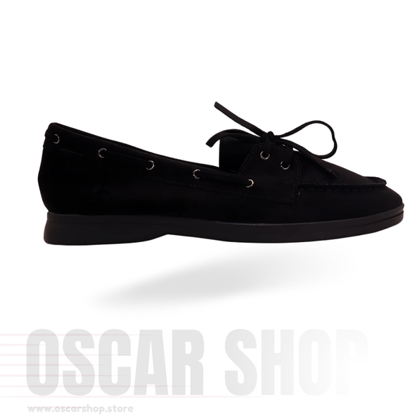 Mocassin bateau en suède souple