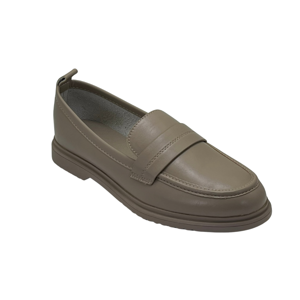 Mocassin femme à bride