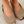 Slingback effet raphia