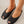 Slingback effet raphia