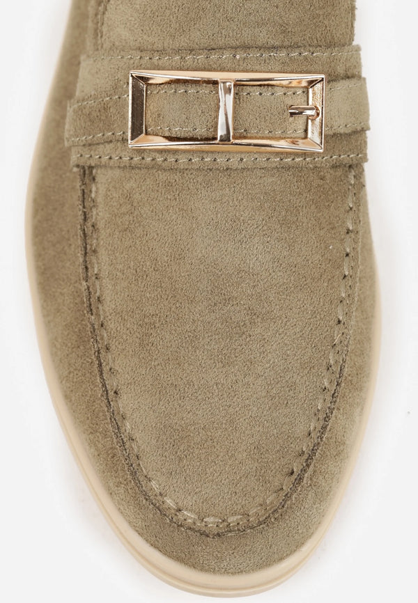Mocassin Raffiné Doré