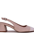 Escarpins Slingback à Talons Bloc Élégants et Confortables