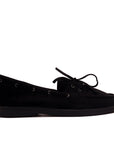 Mocassin bateau en suède souple