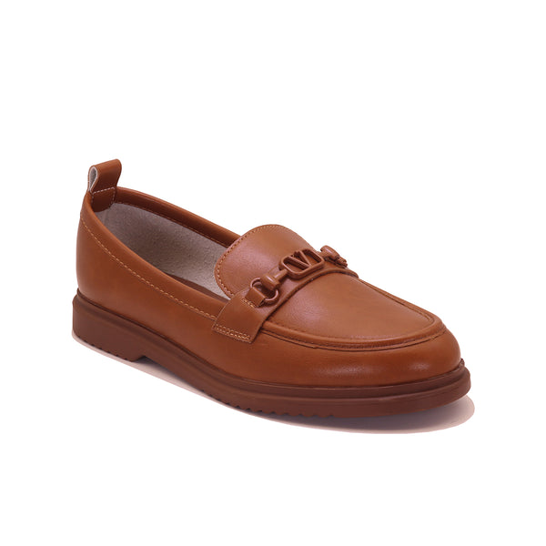 Mocassin classique à chaîne décorative